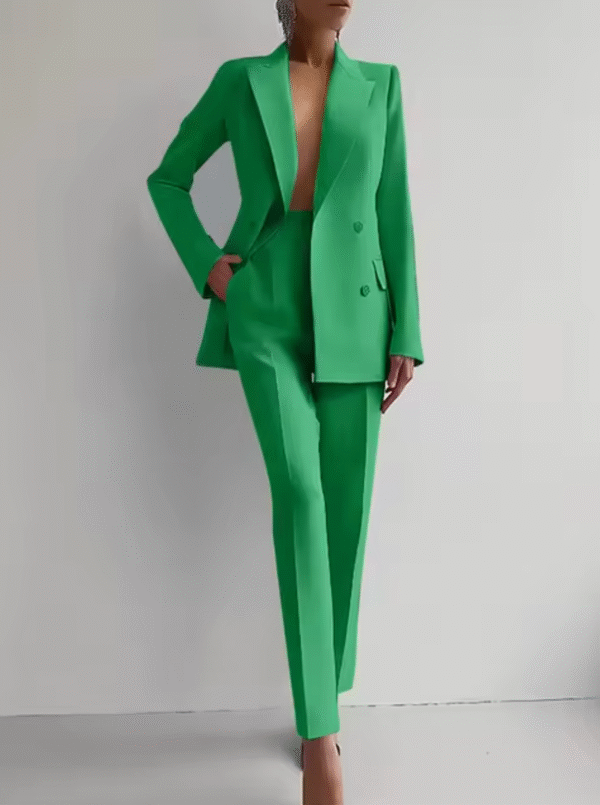 Mariza – Ensemble blazer et pantalon plissé – Image 5