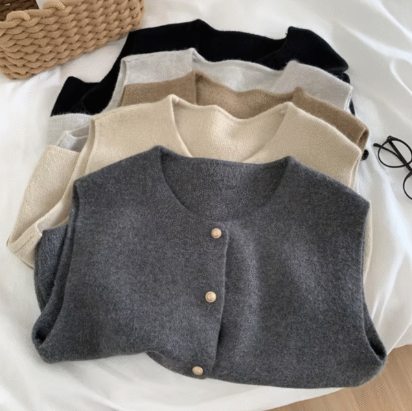 Annabeth – Gilet sans manches tricoté – Image 5