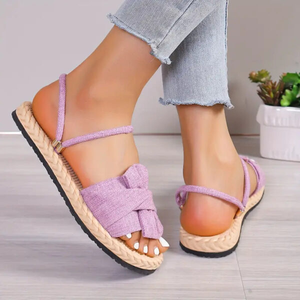 Doris - Sandales plates pour femmes – Image 5