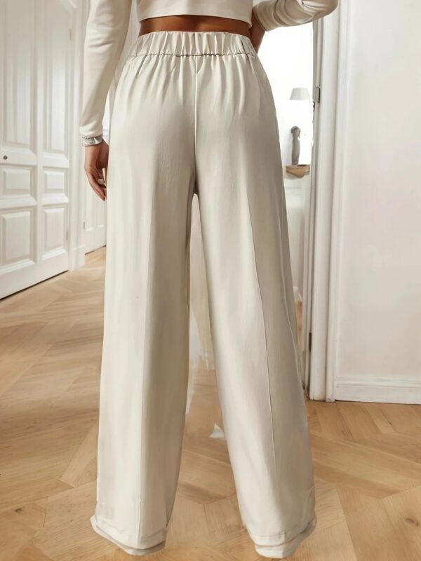 Arvilla - Pantalon droit élégant de style français – Image 2