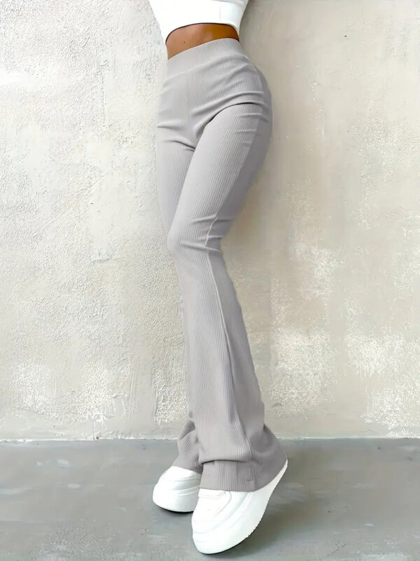 Charlotte - Leggings slim côtelés décontractés