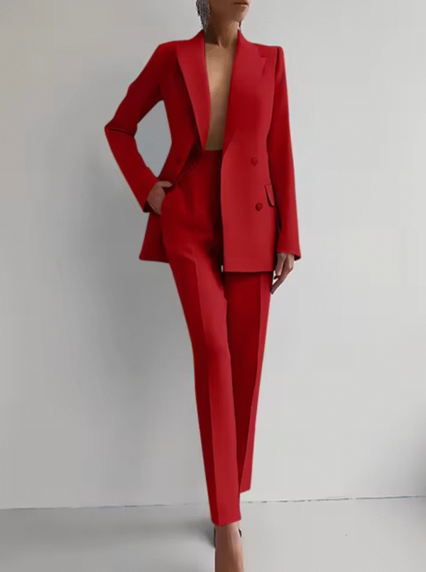 Mariza – Ensemble blazer et pantalon plissé – Image 6