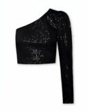 Calen | Le Top One-Shoulder Parfait pour Toutes les Occasions