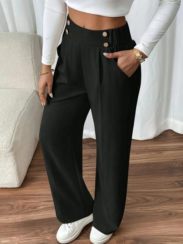 Arvilla - Pantalon droit élégant de style français – Image 5