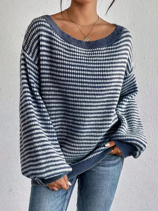 Athena - Pull tricoté à épaules tombantes