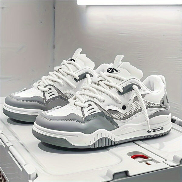Hanz - Chaussures de sport décontractées à motifs géométriques – Image 9