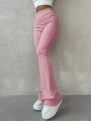 Charlotte - Leggings slim côtelés décontractés