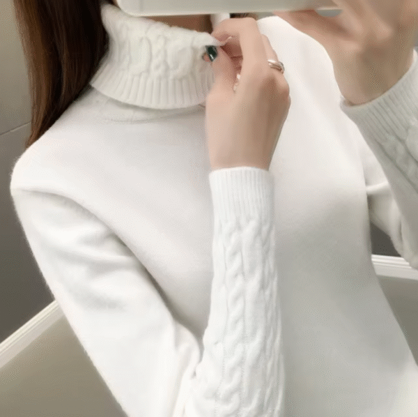 Althea – Pull col roulé en laine – Image 9