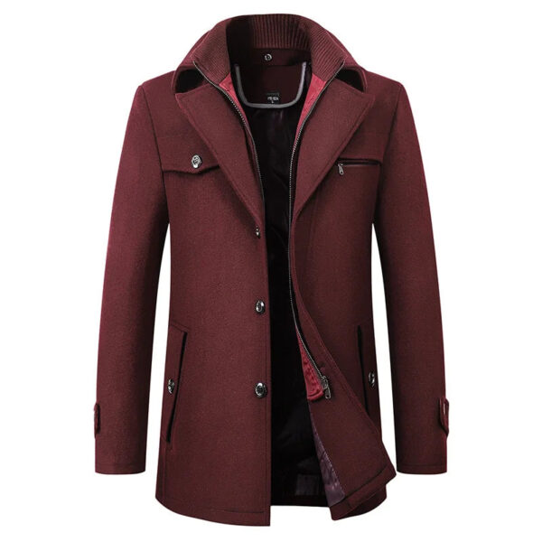 Manteau d'hiver imperméable pour affaires - Andrew – Image 4