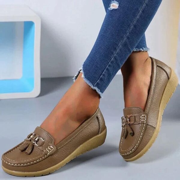 Amy - Mocassins orthopédiques en cuir – Image 4