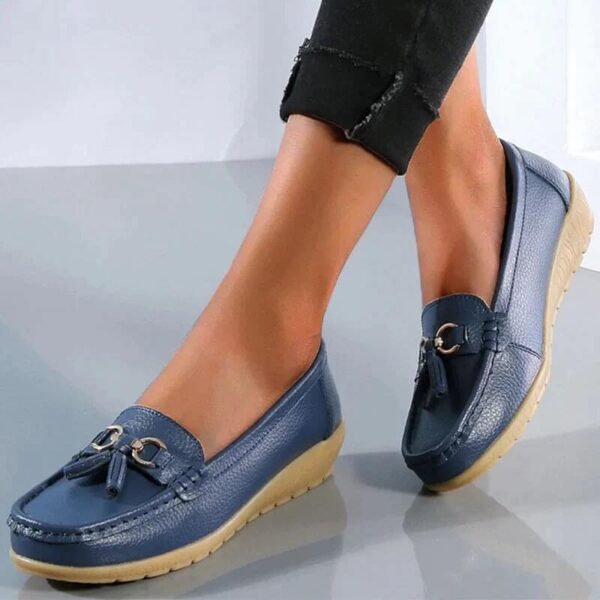 Amy - Mocassins orthopédiques en cuir – Image 2