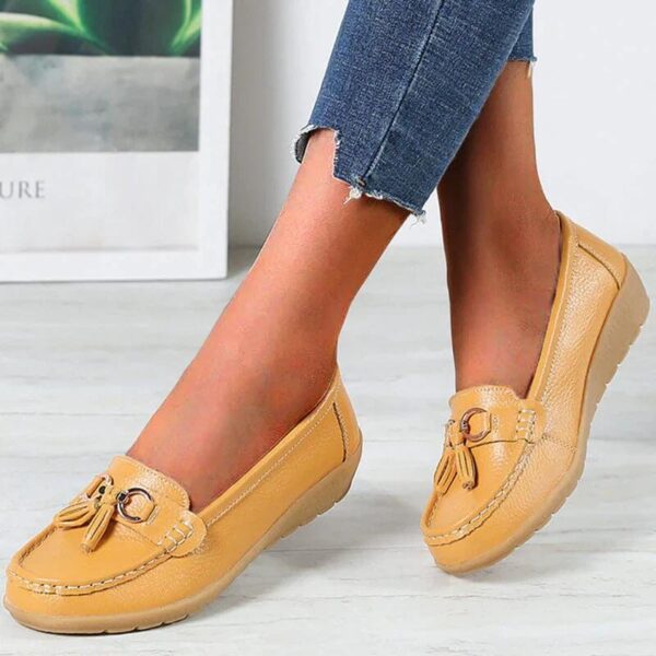 Amy - Mocassins orthopédiques en cuir – Image 6