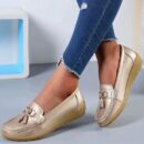 Amy - Mocassins orthopédiques en cuir