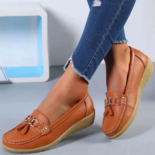 Amy - Mocassins orthopédiques en cuir – Image 5