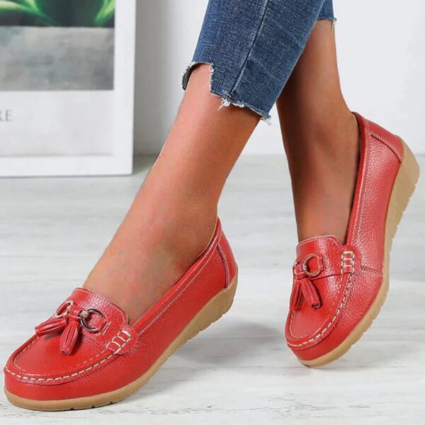 Amy - Mocassins orthopédiques en cuir – Image 9