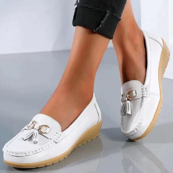 Amy - Mocassins orthopédiques en cuir – Image 10