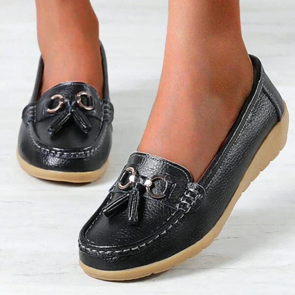 Amy - Mocassins orthopédiques en cuir – Image 3