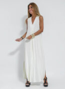 Gertrude - Ensemble robe longue et gilet moulant