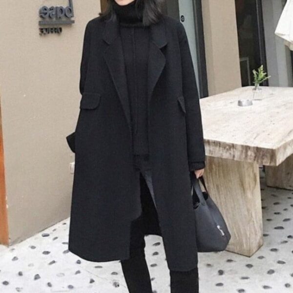 Camille - Manteau design élégant et chaud – Image 3