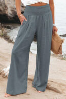 Alexandra - Pantalon en coton et lin