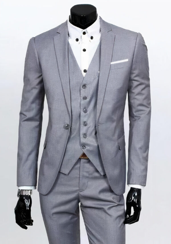 Ensemble de costume 3 pièces élégant pour homme - Evert – Image 2