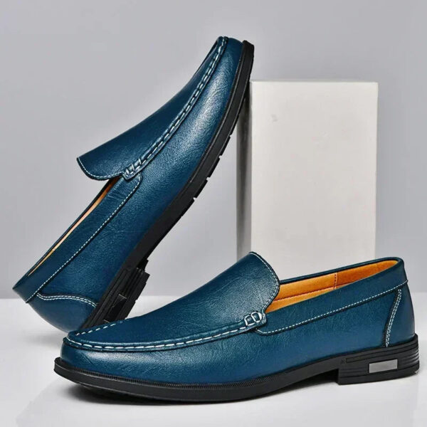Jonathan | Mocassins en cuir à la mode pour hommes – Image 2