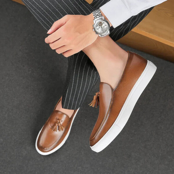 Dominique | Des chaussures italiennes avec des glands – Image 3