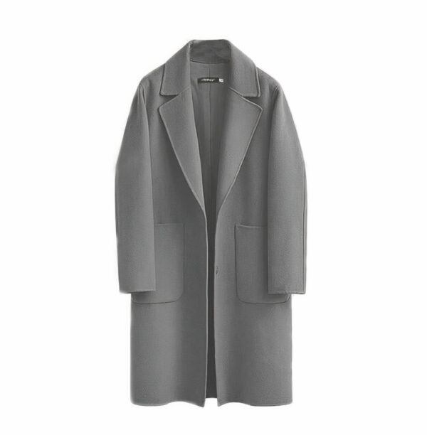 Fiona - Manteau Long en Laine d’Hiver – Image 4