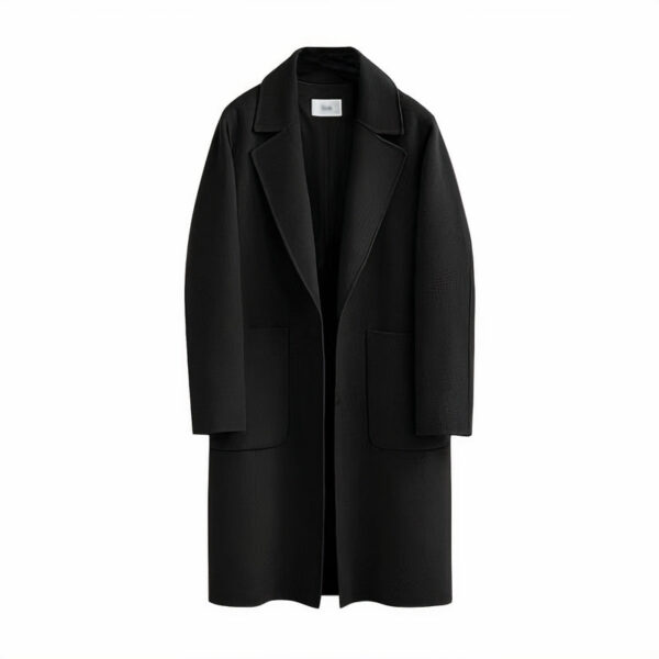 Fiona - Manteau Long en Laine d’Hiver – Image 2