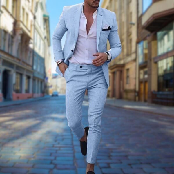 Costume slim fit élégant pour homme - Linus – Image 5