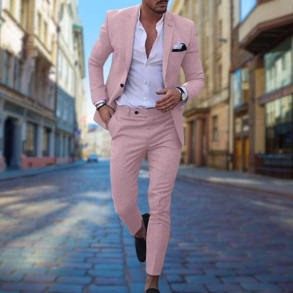 Costume slim fit élégant pour homme - Linus – Image 4