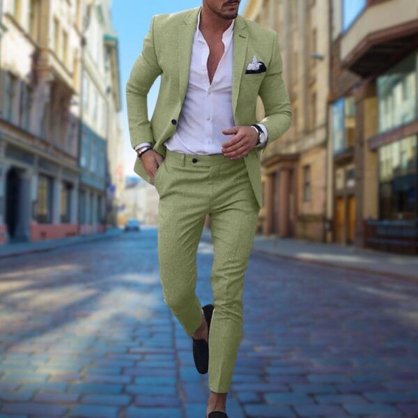Costume slim fit élégant pour homme - Linus – Image 3