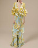 Nathalie | Robe de soirée en chiffon sophistiquée