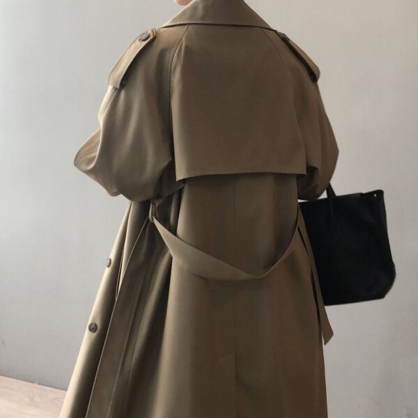 Élodie - Trench Coat Tendance avec Double Rangée de Boutons – Image 5