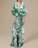 Nathalie | Robe de soirée en chiffon sophistiquée