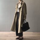 Élodie - Trench Coat Tendance avec Double Rangée de Boutons