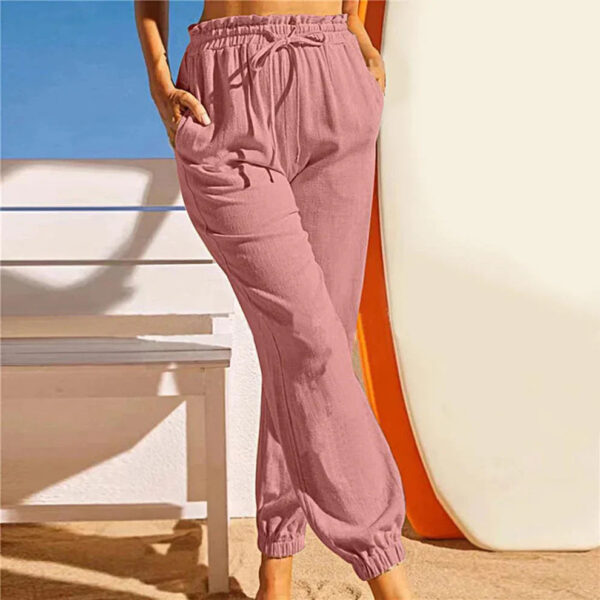 Bernadette - Pantalon femme avec cordon de serrage – Image 4