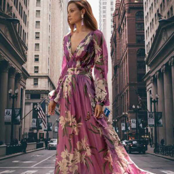 Annabelle | Maxi-robe élégante de qualité – Image 3