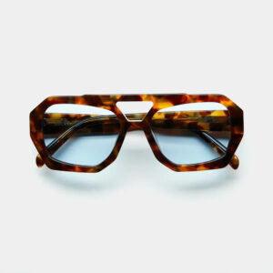Hazel - Lunettes de soleil aviateur carrées pour femmes