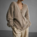 Esther - Cardigan col V en cachemire