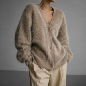 Esther - Cardigan col V en cachemire