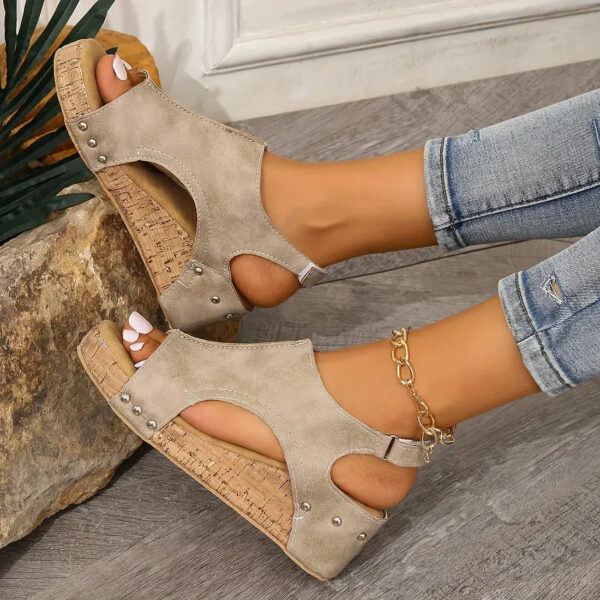 Albertina - Sandales compensées d'été pour femme – Image 2