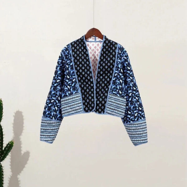 Ariadne - Veste réversible en coton pour femmes – Image 3