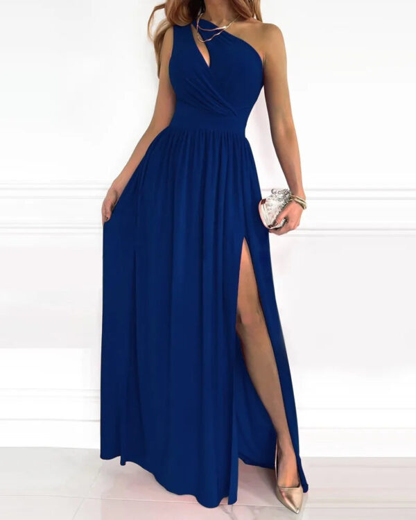 Daphne - Robe Maxi Élégante à Épaule Unique – Image 3
