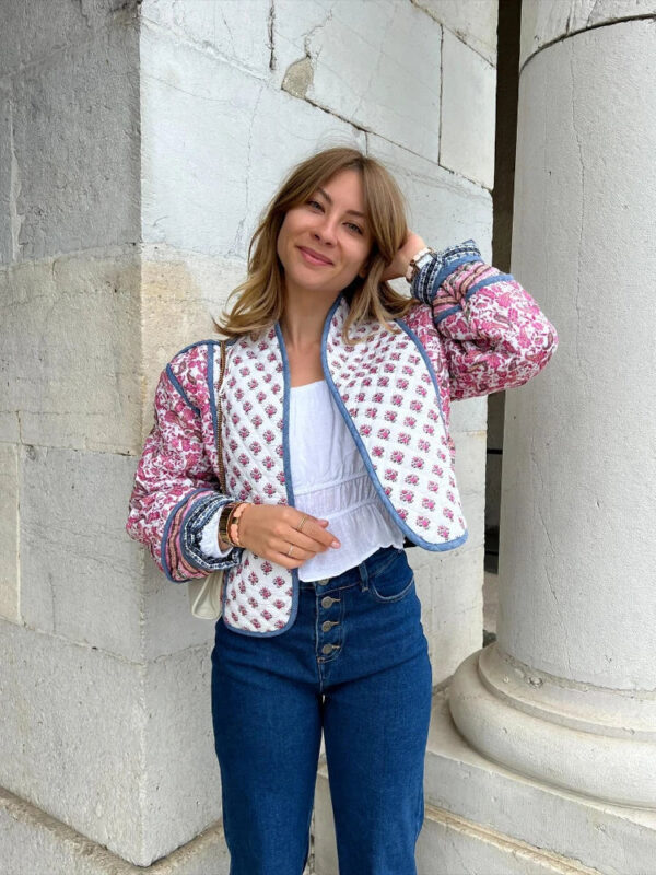 Ariadne - Veste réversible en coton pour femmes – Image 9