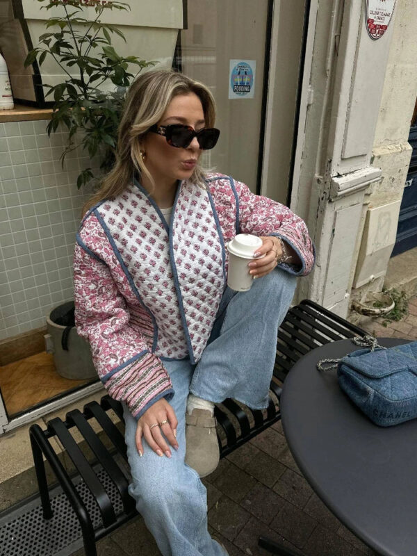 Ariadne - Veste réversible en coton pour femmes – Image 14