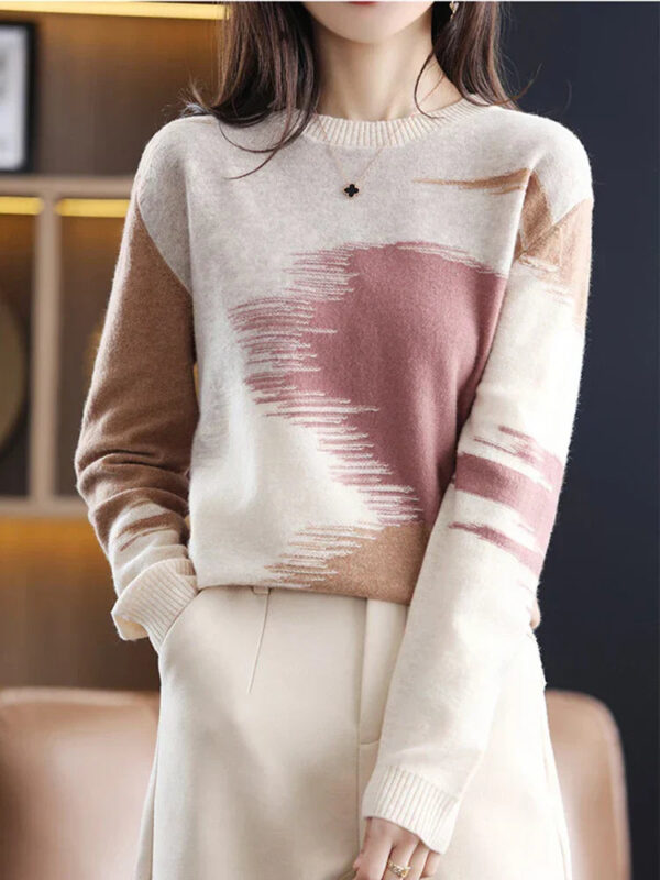 Élodie - Pull en Cachemire avec Design Tie-Dye – Image 4