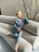 Marlene - Ensemble sportif deux pièces avec pull et pantalon