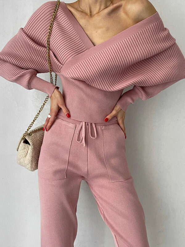 Marlene - Ensemble sportif deux pièces avec pull et pantalon
