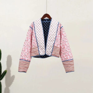 Ariadne - Veste réversible en coton pour femmes